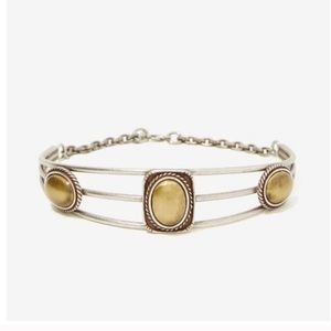 Vanessa Mooney x FP Brass & Silver Chunky Choker